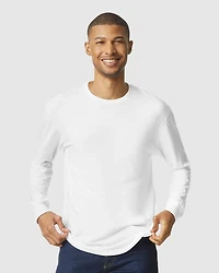 T-Shirt Unisex Softstyle® CVC à manches longues | Time
