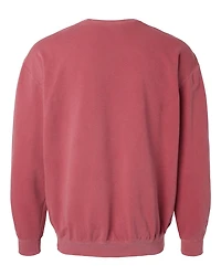 Sweatshirt Unisexe Léger Teint en Pièce à Col Ras du Cou