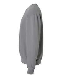 Sweatshirt Unisexe Léger Teint en Pièce à Col Ras du Cou