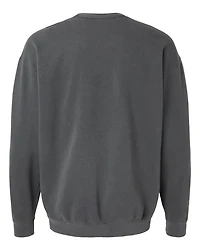 Sweatshirt Unisexe Léger Teint en Pièce à Col Ras du Cou