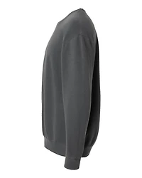 Sweatshirt Unisexe Léger Teint en Pièce à Col Ras du Cou