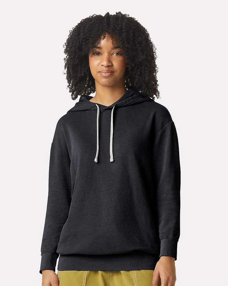 Unisex Garment-Dyed Lightweight Fleece Hooded Sweatshirt | T-Shirt Time