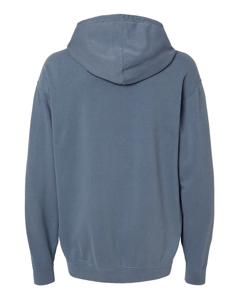 Unisex Garment-Dyed Lightweight Fleece Hooded Sweatshirt | T-Shirt Time