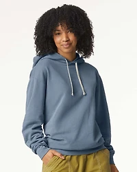 Unisex Garment-Dyed Lightweight Fleece Hooded Sweatshirt | T-Shirt Time