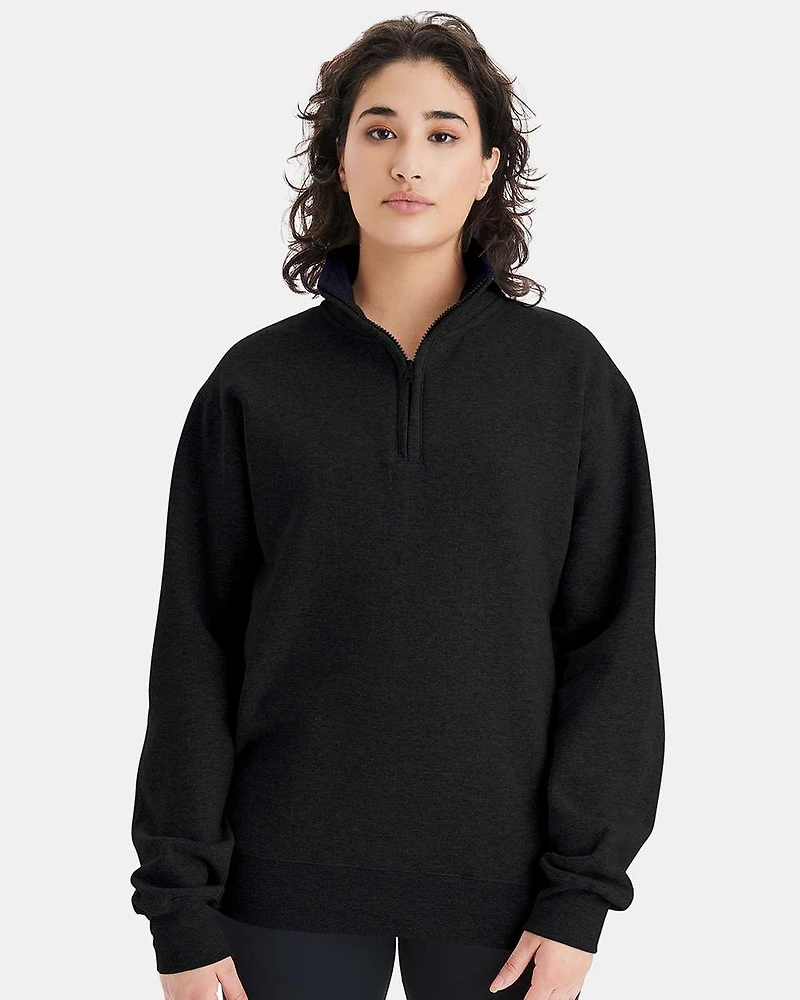 Unisex Powerblend® Quarter-Zip Pullover | T-Shirt Time