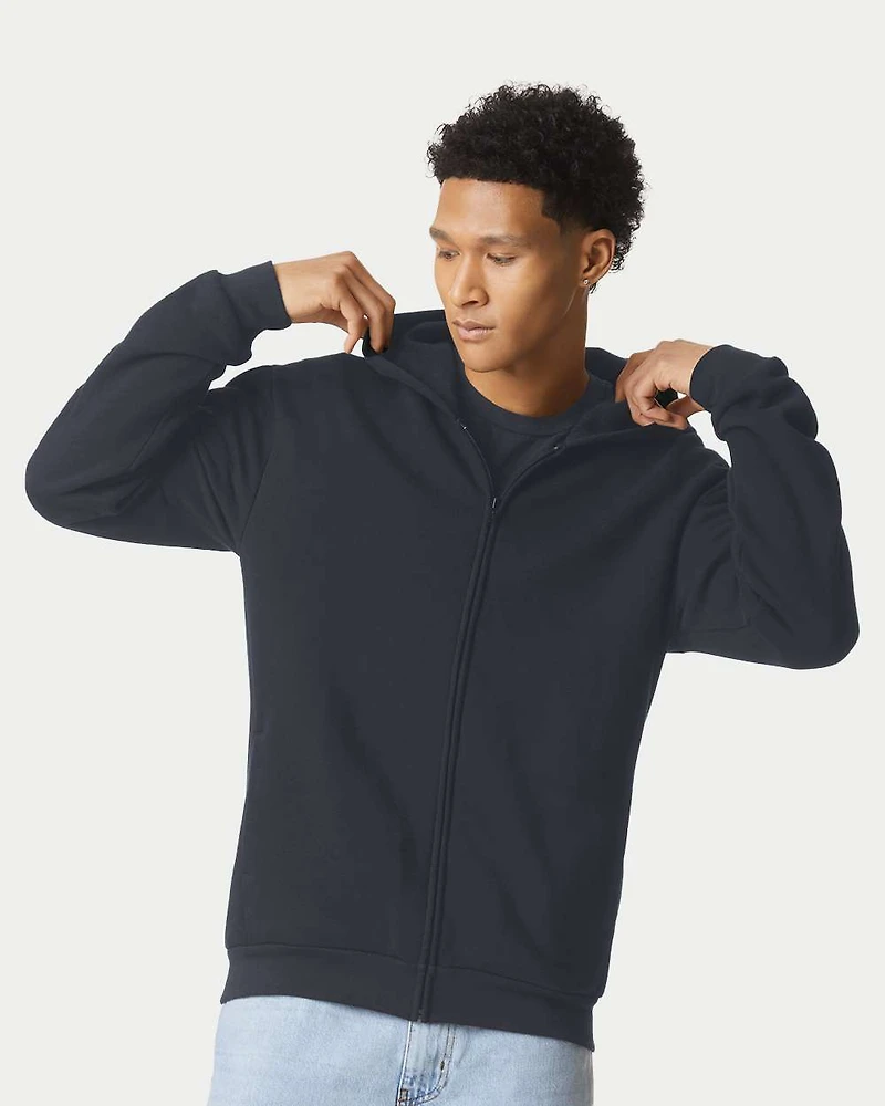 Unisex ReFlex Fleece Full-Zip Hoodie Sweatshirt | T-Shirt Time