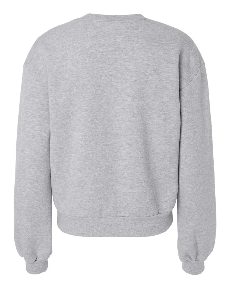 Sweat-shirt Col Rond en Molleton ReFlex pour Femme