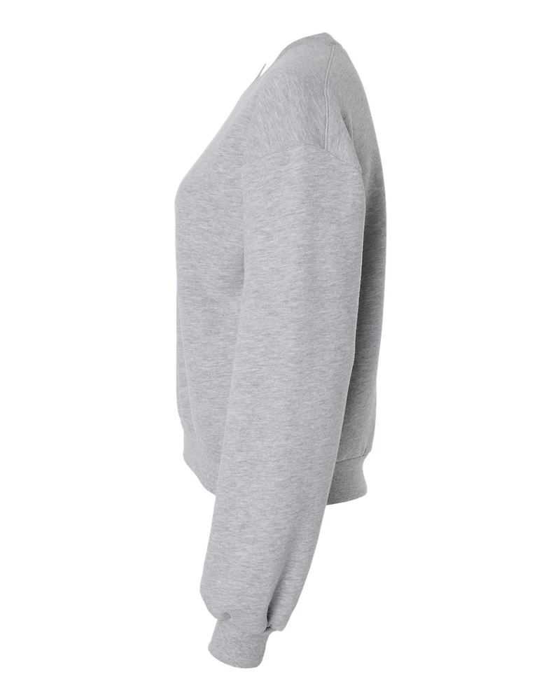 Sweat-shirt Col Rond en Molleton ReFlex pour Femme