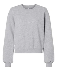 Sweat-shirt Col Rond en Molleton ReFlex pour Femme