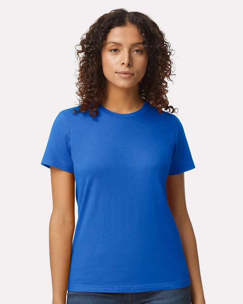T-shirt mi-lourd Softstyle pour femmes