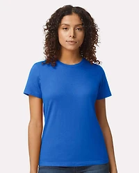 T-shirt mi-lourd Softstyle pour femmes