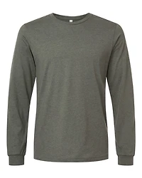 Heather CVC Long Sleeve Tee | T-Shirt Time