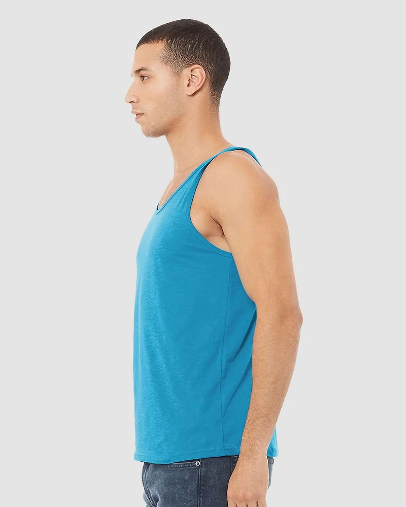 Unisex Heather CVC Tank