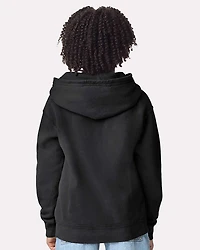 Youth Garment-Dyed Lightweight Fleece Hooded Sweatshirt | T-Shirt Time