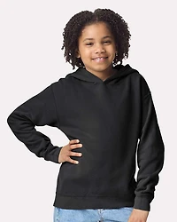 Youth Garment-Dyed Lightweight Fleece Hooded Sweatshirt | T-Shirt Time