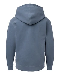 Sweat à capuche léger en molleton teint pour jeunes