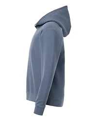 Sweat à capuche léger en molleton teint pour jeunes