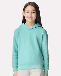 Youth Garment-Dyed Lightweight Fleece Hooded Sweatshirt | T-Shirt Time