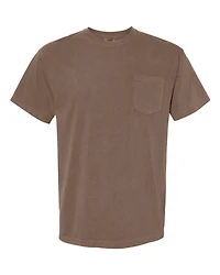Unisex Garment-Dyed Heavyweight Pocket T-Shirt | Time