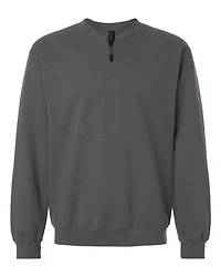 Sweat-shirt Unisexe Softstyle® Mi-lourd à Fermeture Éclair 1/4