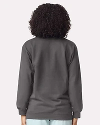 Sweat-shirt Unisexe Softstyle® Mi-lourd à Fermeture Éclair 1/4