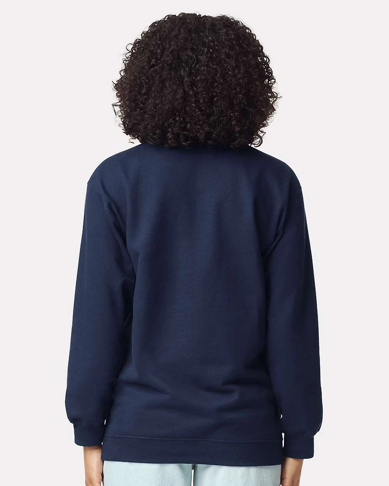 Unisex Softstyle® Midweight 1/4 Zip Sweatshirt