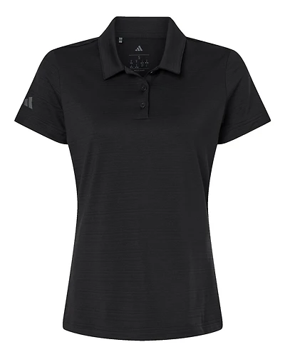 Women's Textured Stripe Polo | T-Shirt Time