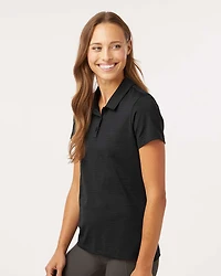 Women's Textured Stripe Polo | T-Shirt Time
