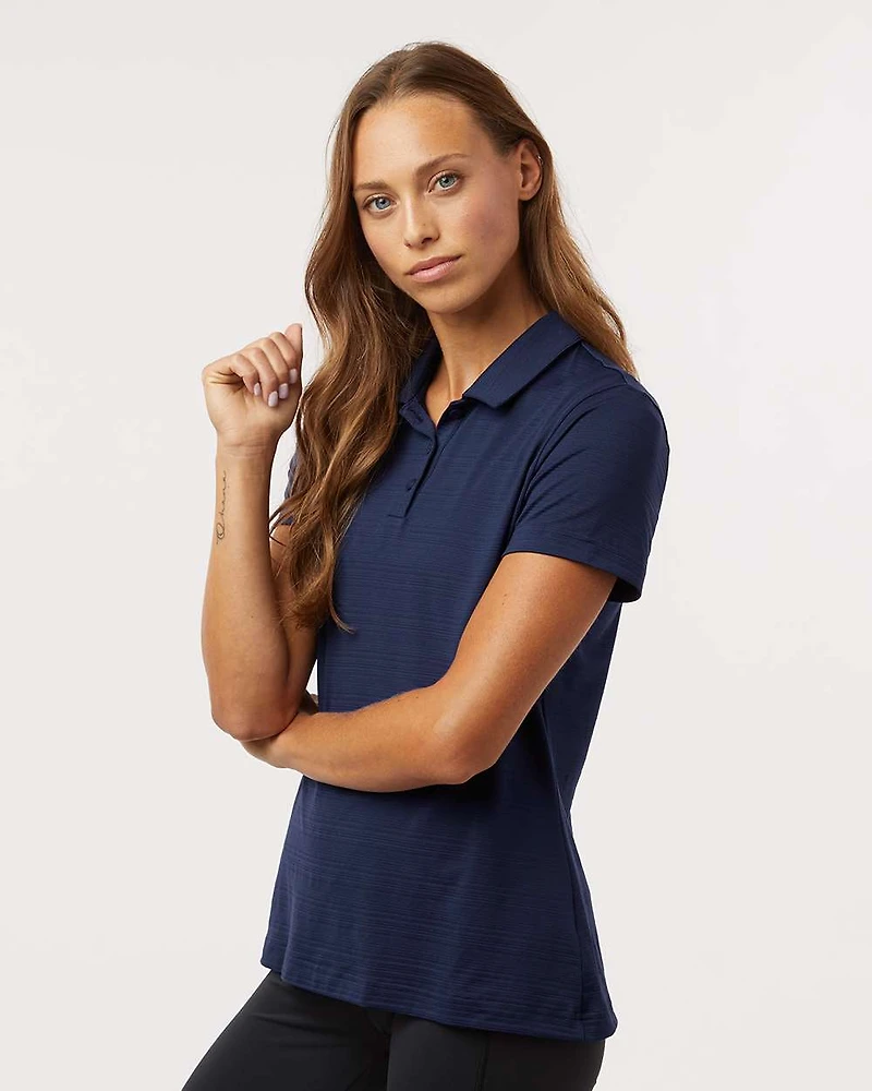 Women’s Textured Stripe Polo