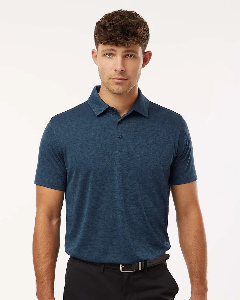 Men's Pro-Lock Performance Mélange Polo | T-Shirt Time