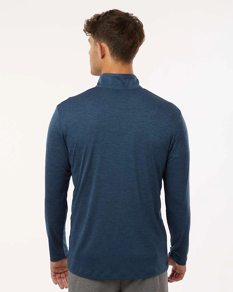 Men's Pro-Lock Performance Mélange Quarter-Zip Pullover | T-Shirt Time