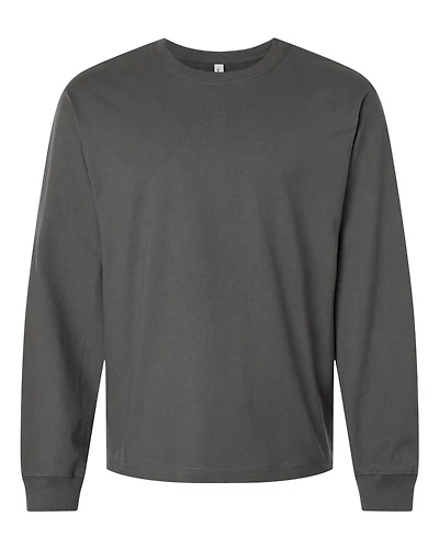 Unisex 7.5 oz Heavyweight Long Sleeve Tee | T-Shirt Time