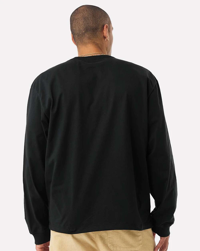 Unisex 7.5 oz Heavyweight Long Sleeve Tee | T-Shirt Time