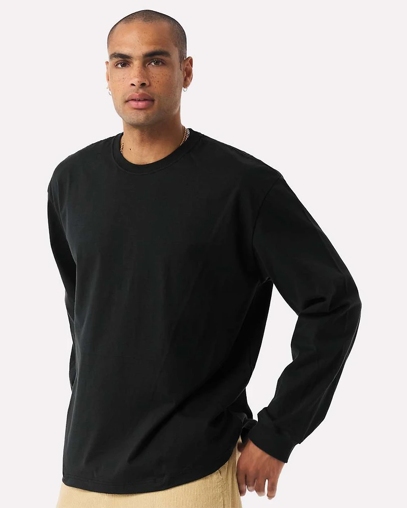 Unisex 7.5 oz Heavyweight Long Sleeve Tee | T-Shirt Time