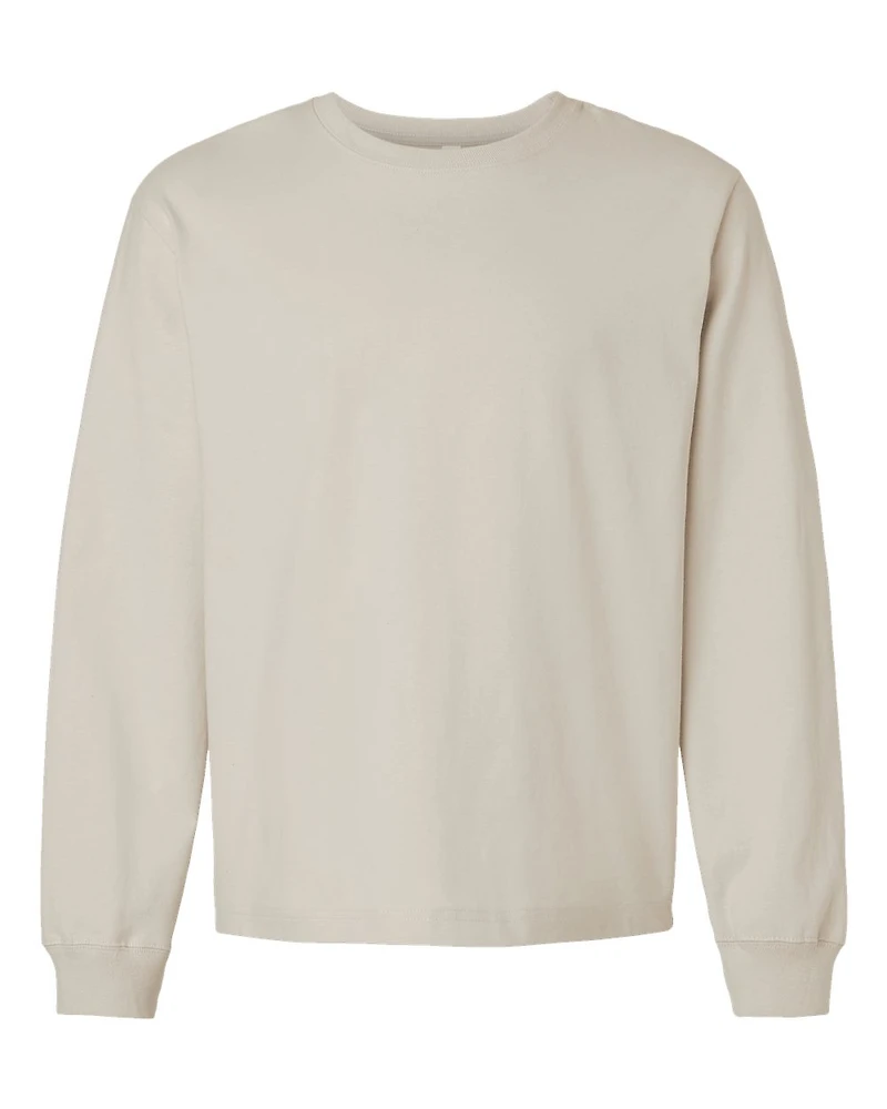 Unisex 7.5 oz Heavyweight Long Sleeve Tee | T-Shirt Time
