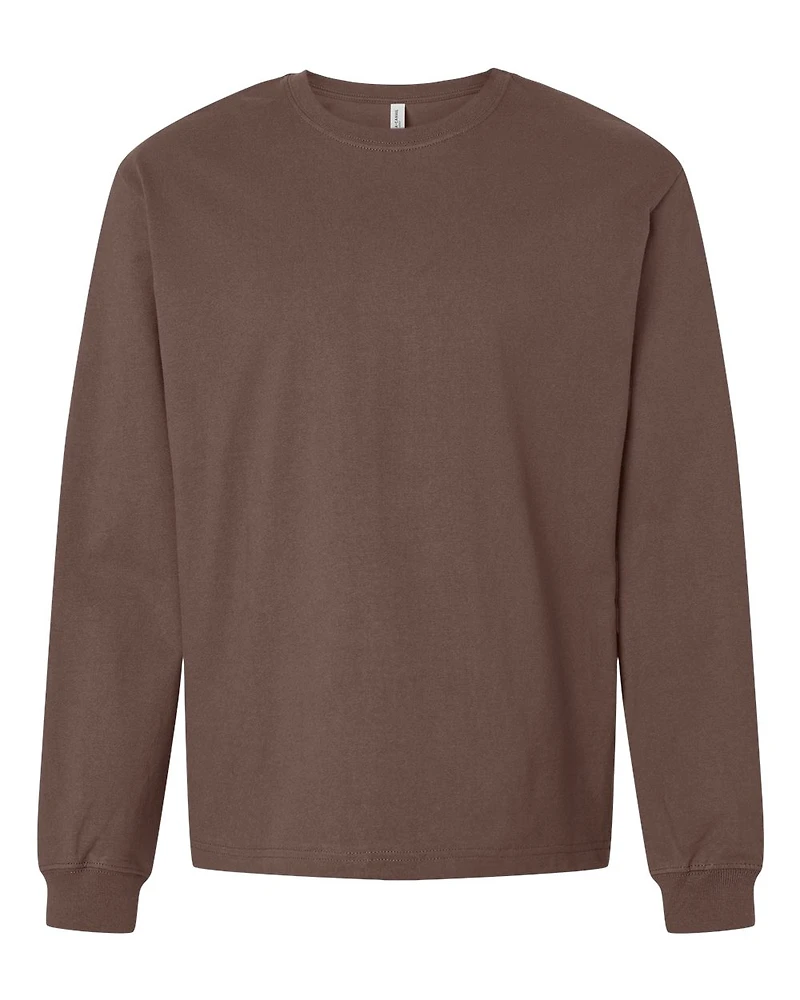 Unisex 7.5 oz Heavyweight Long Sleeve Tee | T-Shirt Time