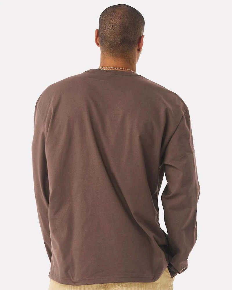 Unisex 7.5 oz Heavyweight Long Sleeve Tee | T-Shirt Time