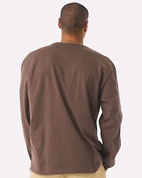 Unisex 7.5 oz Heavyweight Long Sleeve Tee | T-Shirt Time