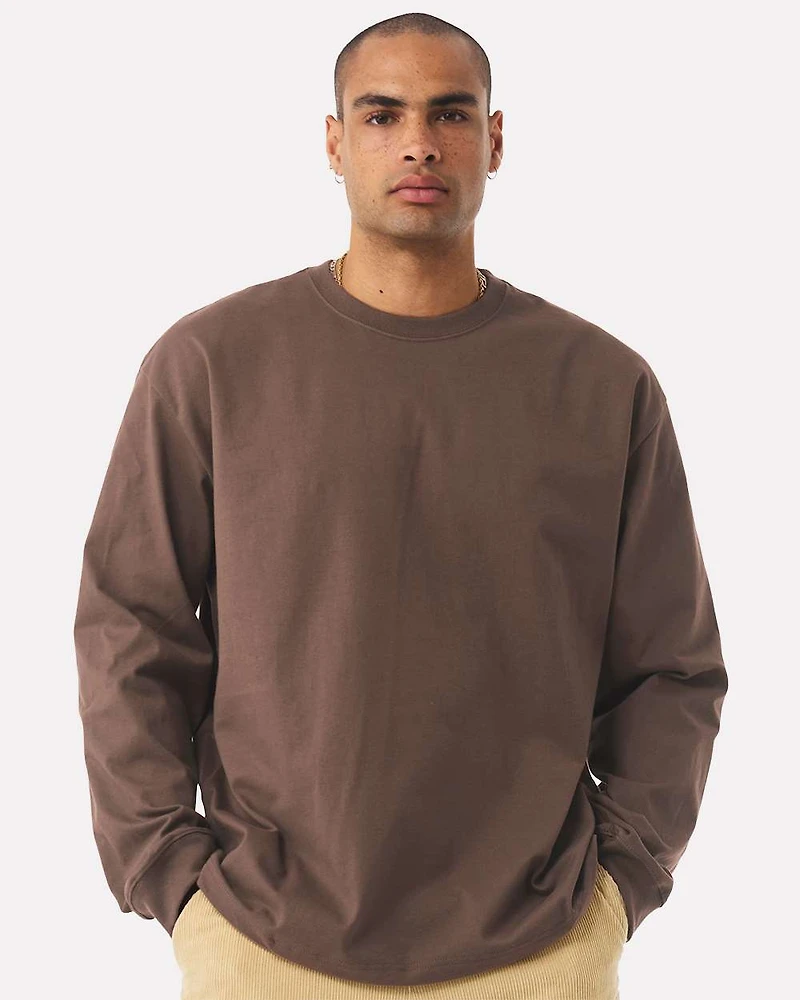 Unisex 7.5 oz Heavyweight Long Sleeve Tee | T-Shirt Time