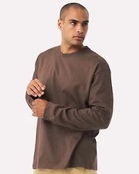 Unisex 7.5 oz Heavyweight Long Sleeve Tee | T-Shirt Time