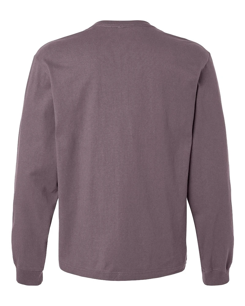 Unisex 7.5 oz Heavyweight Long Sleeve Tee | T-Shirt Time