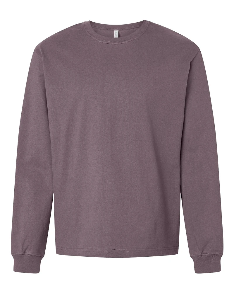 Unisex 7.5 oz Heavyweight Long Sleeve Tee | T-Shirt Time