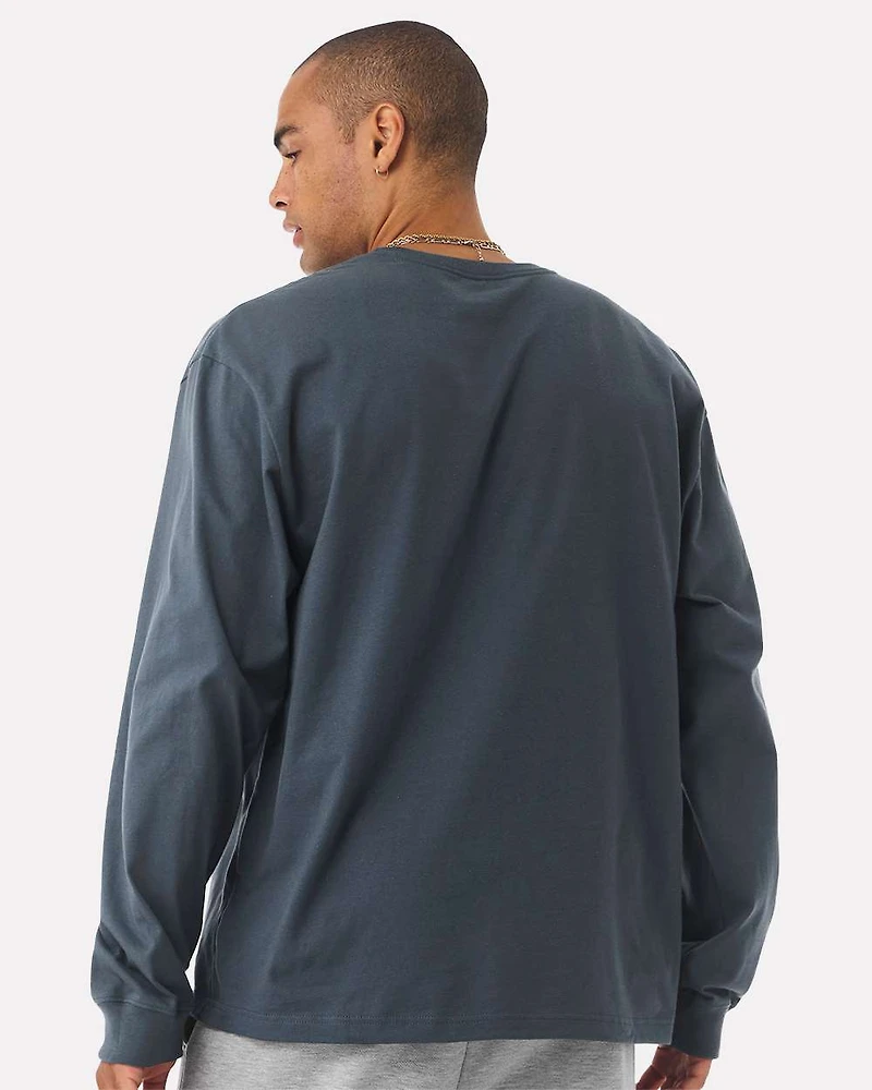 Unisex 7.5 oz Heavyweight Long Sleeve Tee | T-Shirt Time