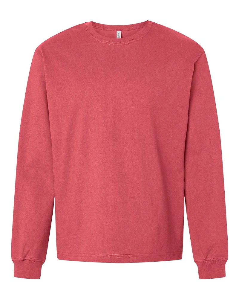 Unisex 7.5 oz Heavyweight Long Sleeve Tee | T-Shirt Time