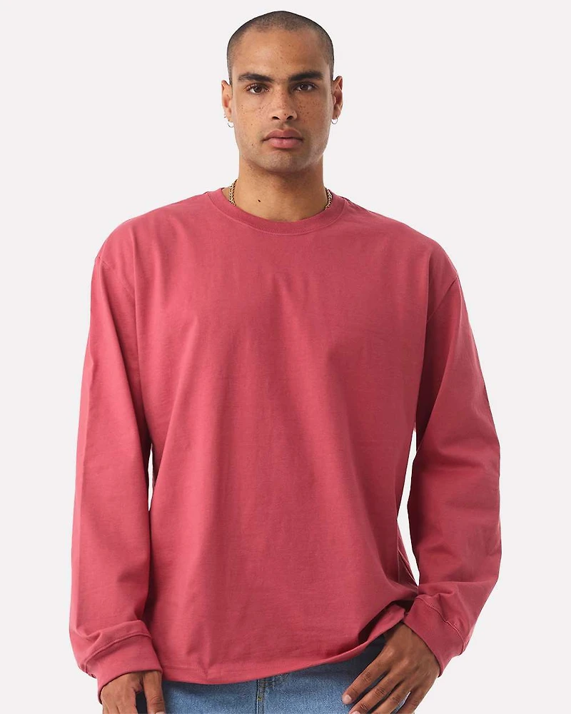 Unisex 7.5 oz Heavyweight Long Sleeve Tee | T-Shirt Time