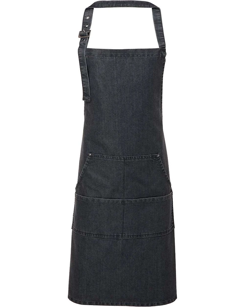 Jeans Stitch Denim Bib Apron | T-Shirt Time