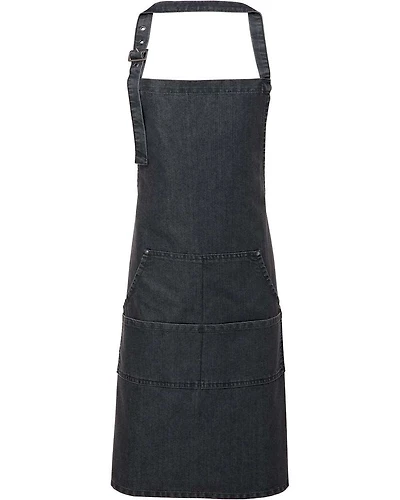 Jeans Stitch Denim Bib Apron | T-Shirt Time