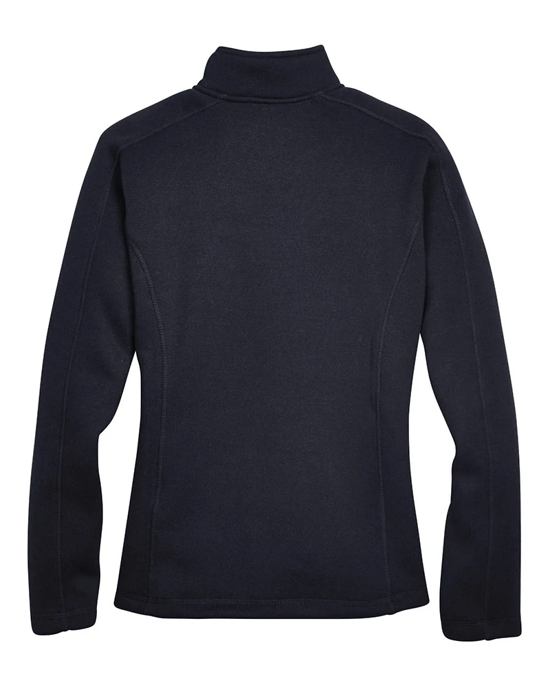 Women's Bristol Full-Zip Sweater Fleece Jacket | T-Shirt Time
