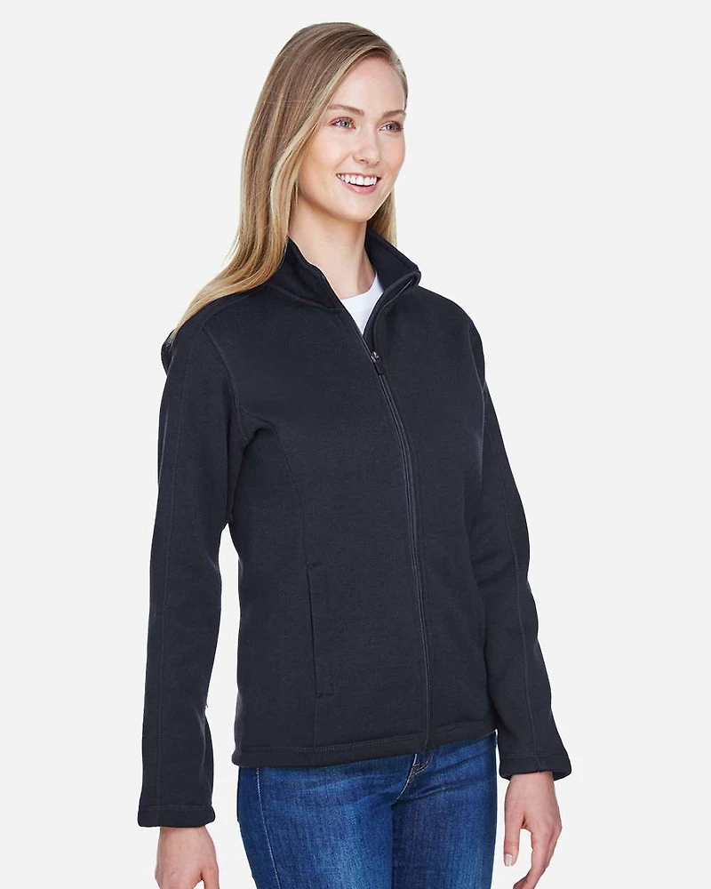 Women's Bristol Full-Zip Sweater Fleece Jacket | T-Shirt Time