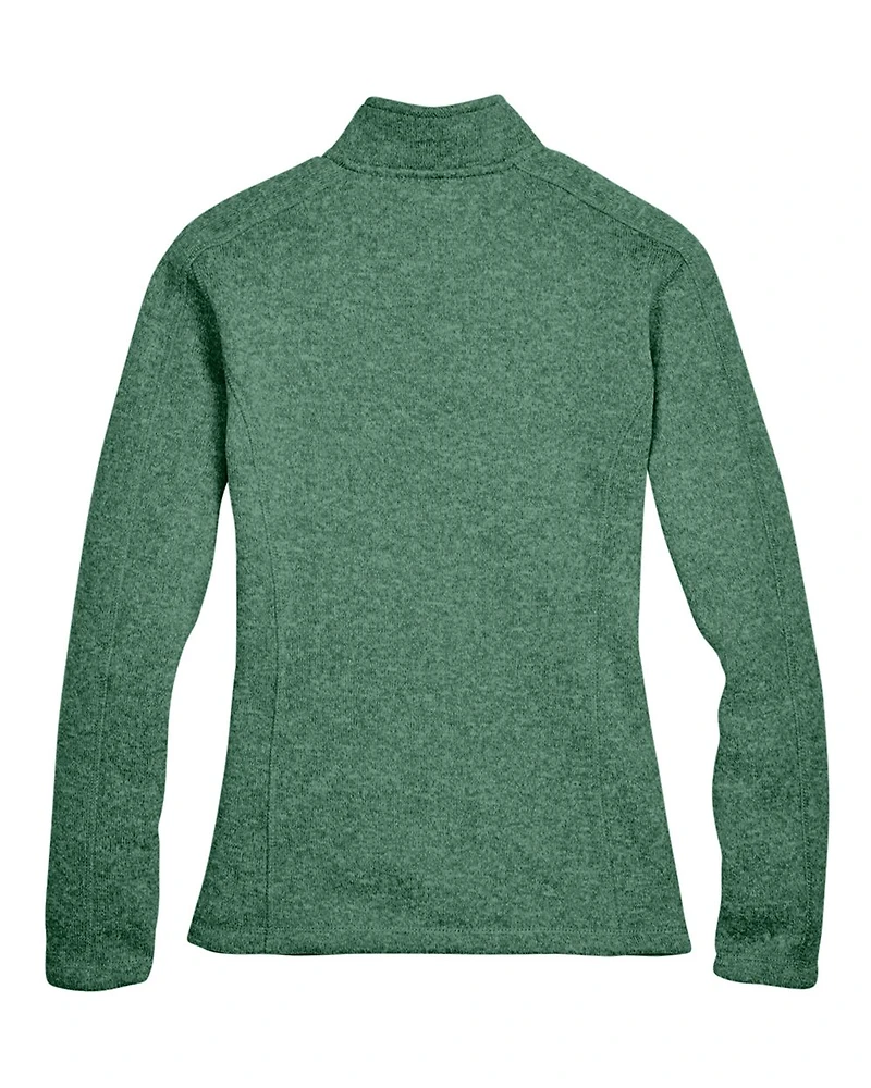 Women's Bristol Full-Zip Sweater Fleece Jacket | T-Shirt Time